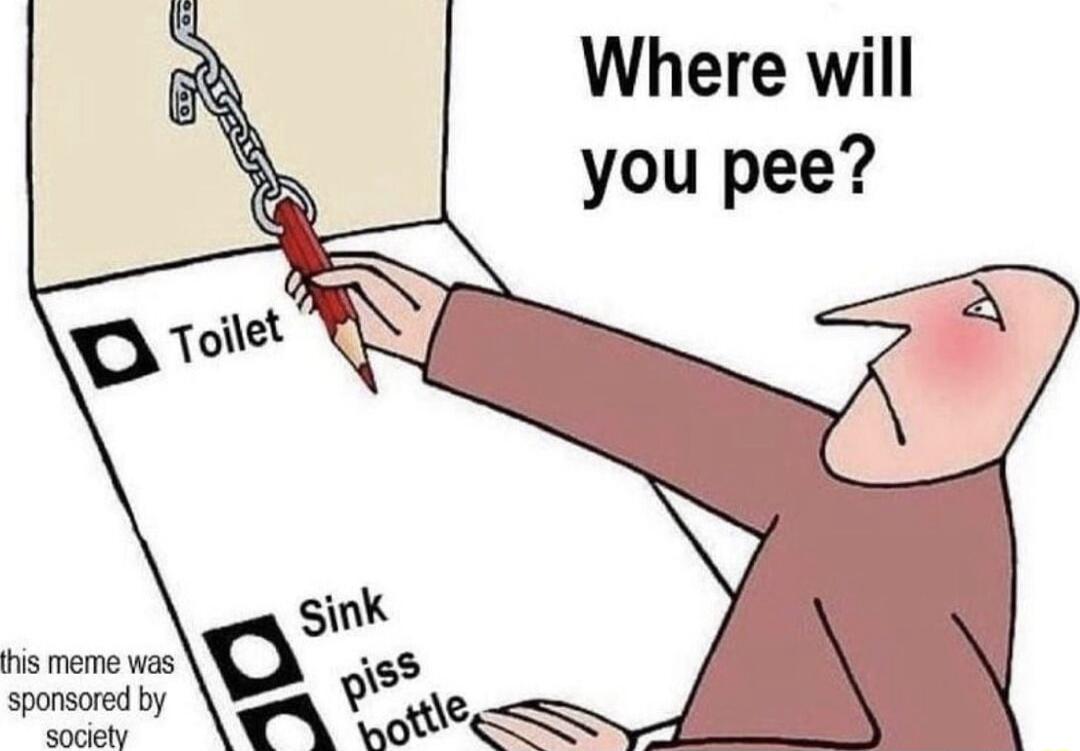 Where will you pee his meme was sponsored by 00ty