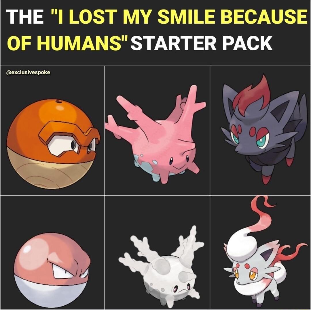 THE I LOST MY SMILE BECAUSE OF HUMANSSTARTER PACK