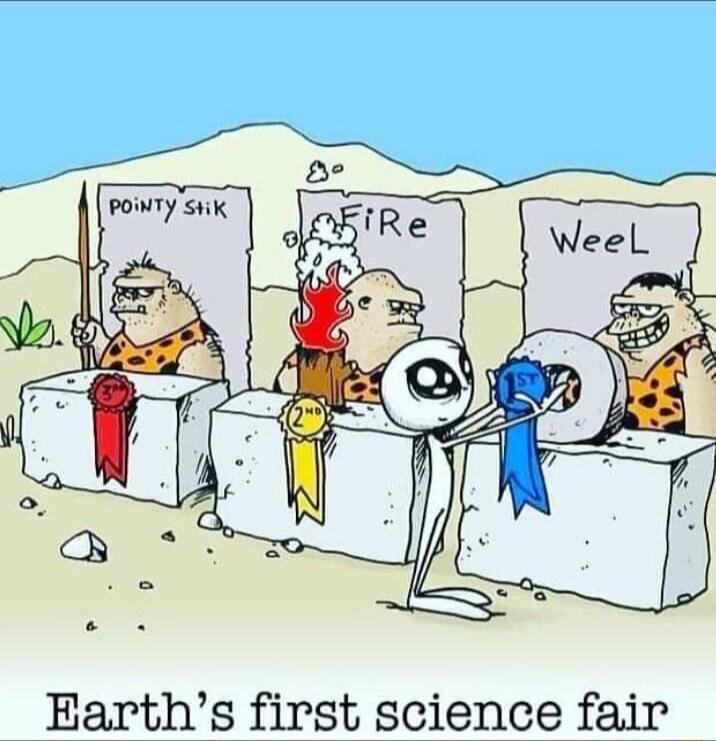 Earths first science fair