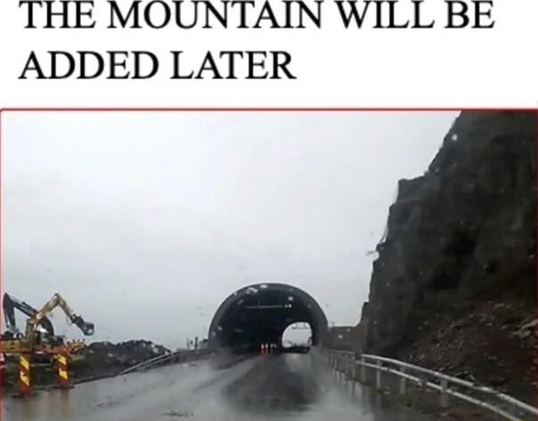 THE MOUNTAIN WILL BE ADDED LATER