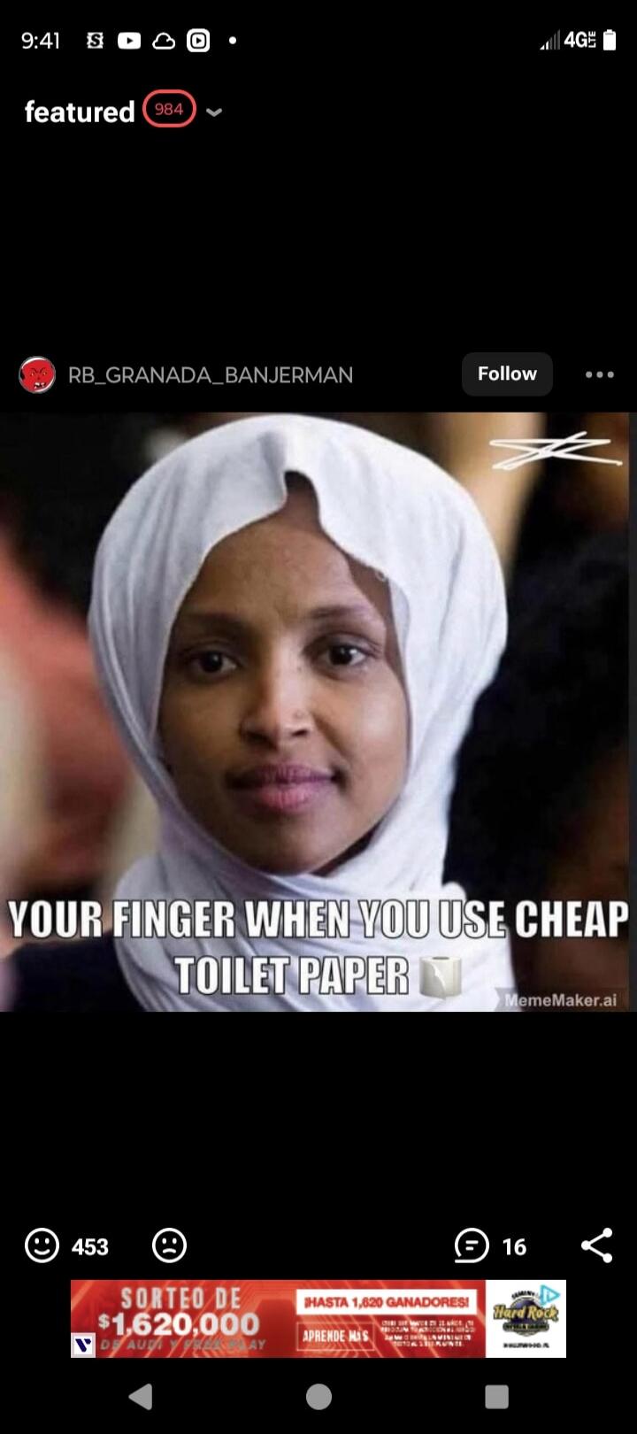 YOUR FINGER WHEN YOU USE CHEAP TOILET PAPER