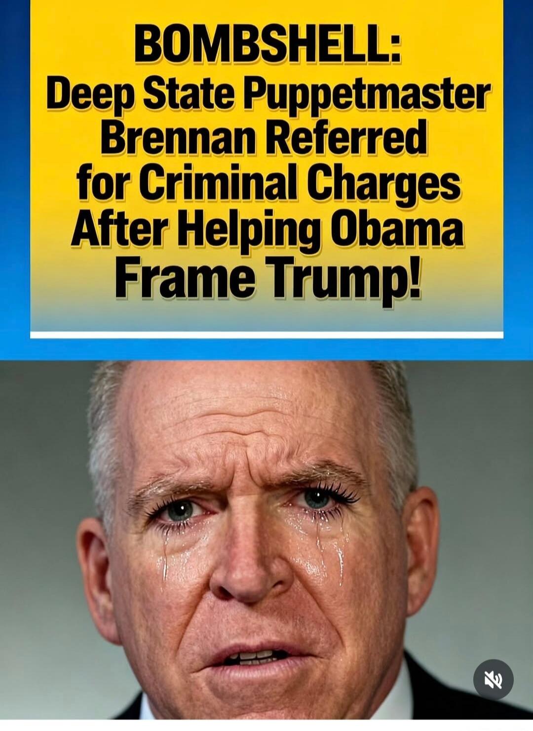 BOMBSHELL: Deep State Puppetmaster [name redacted] Referred for Criminal Charges After Helping [name redacted] Frame [name redacted]!