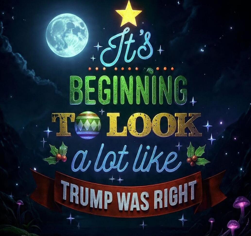 It's BEGINNING TO LOOK a lot like TRUMP WAS RIGHT