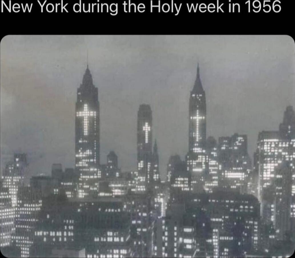New York during the Holy week In