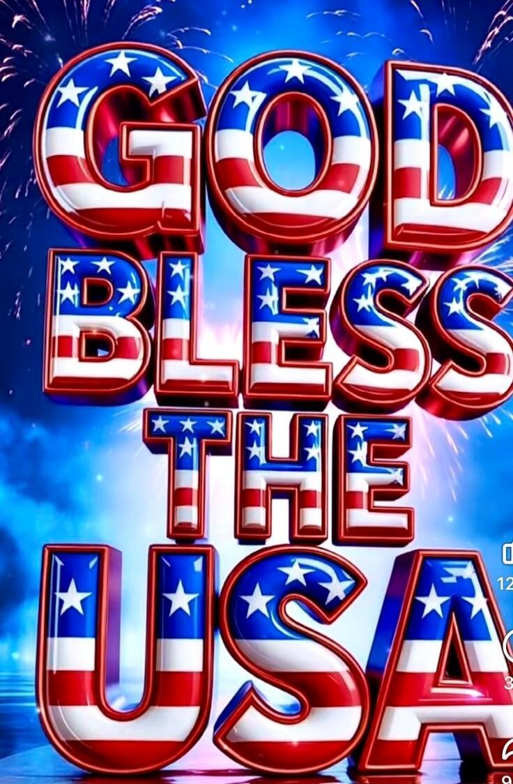 GOD BLESS THE USA