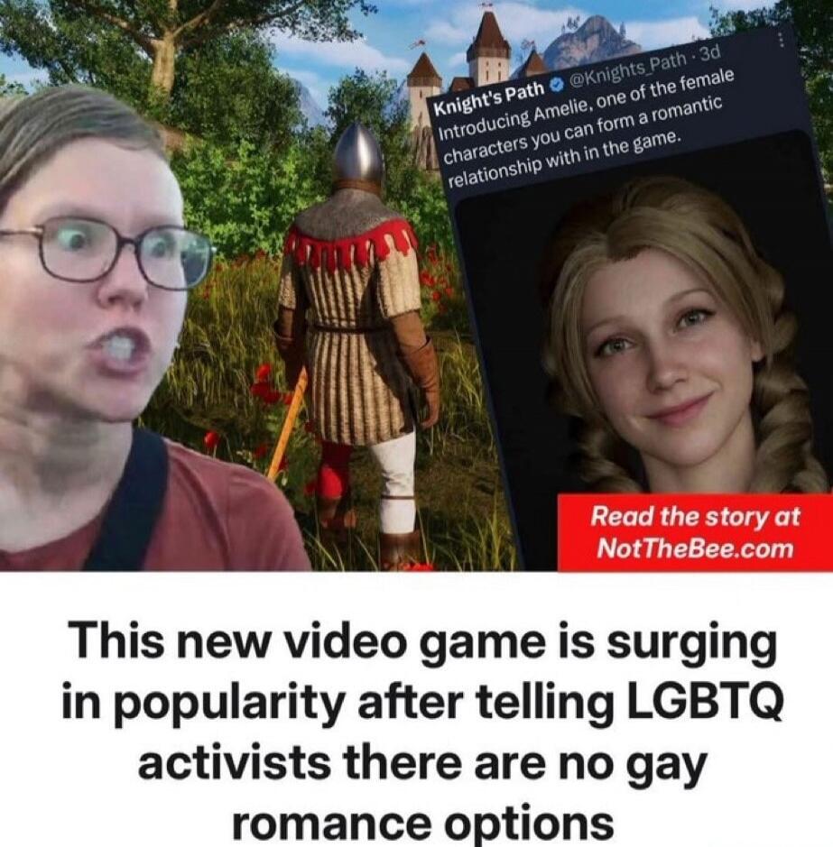 This new video game is surging in popularity after telling LGBTQ activists there are no gay romance options