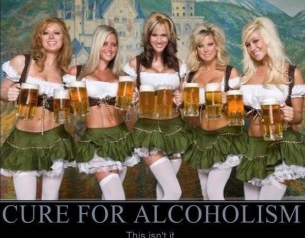 CURE FOR ALCOHOLISM This isn't it