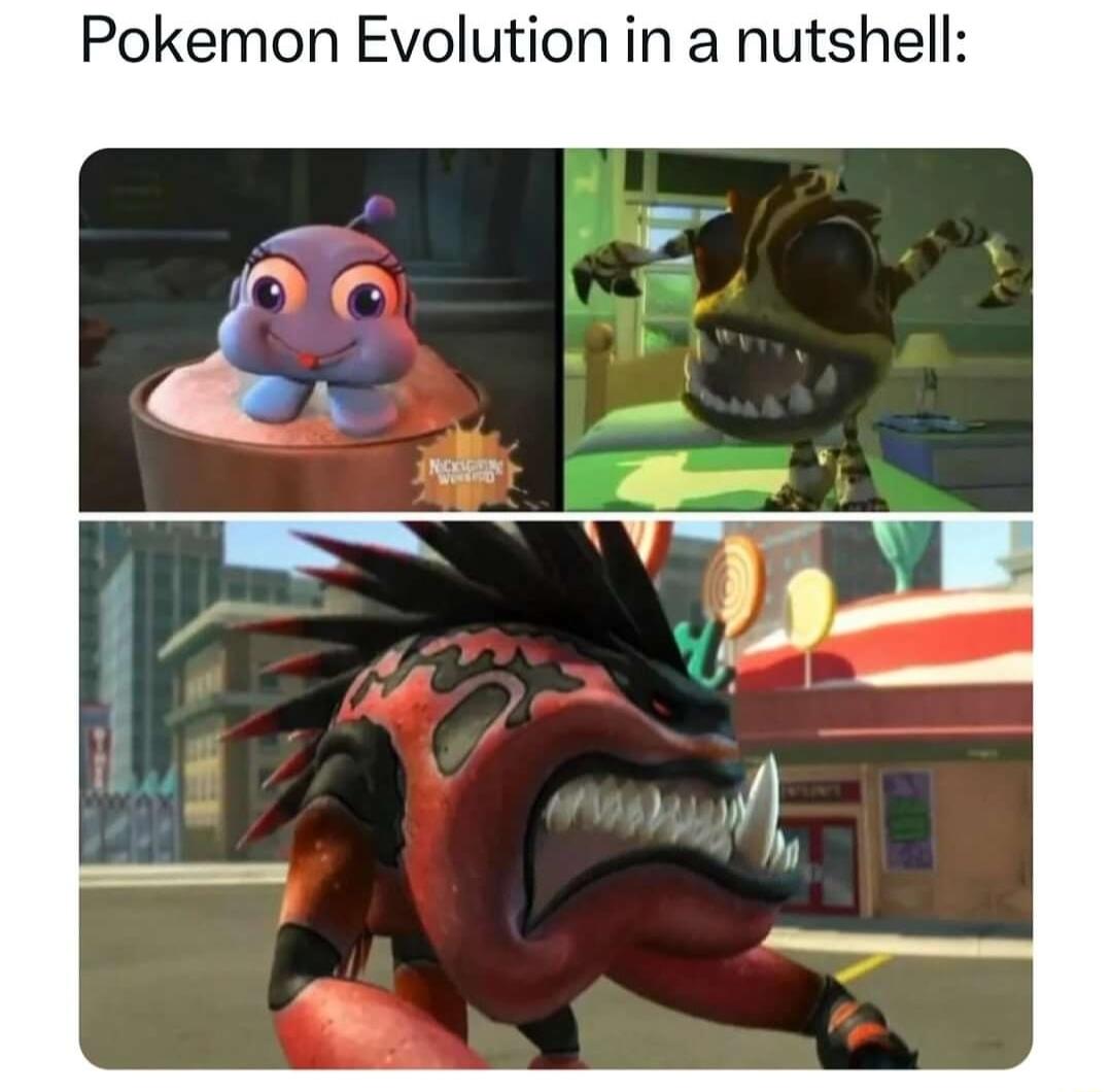 Pokemon Evolution in a nutshell