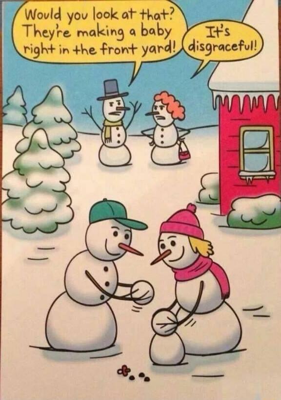 Would you look atthat Theyre makina a baby right in he front yard Ts disgmcaful