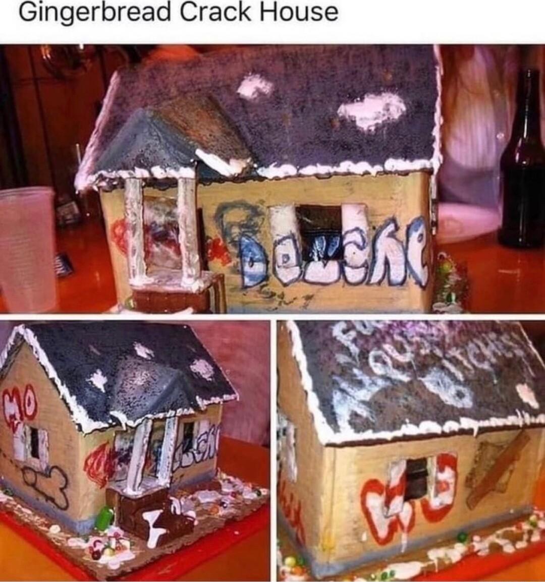 Gingerbread Crack House