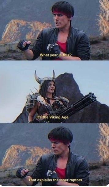 o o explains theglaser raptors e e WLl BR8N EEmN