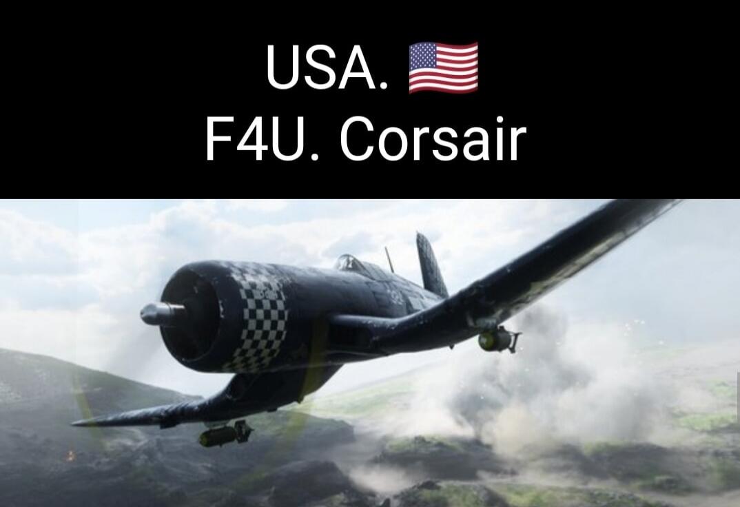 USA. 🇺🇸 F4U. Corsair