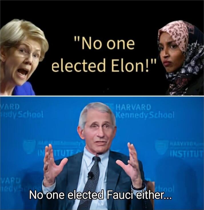 No one g i elected Elon Nolone ejctiiFauceter