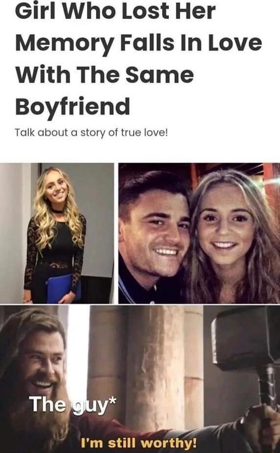 Girl Who Lost Her Memory Falls In Love With The Same Boyfriend Talk about a story of true love