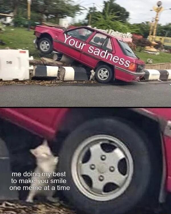 me doingimybest to mal u smile one meme at a time oo