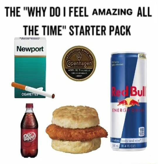 THE WHY DO FEEL AMAZING ALL