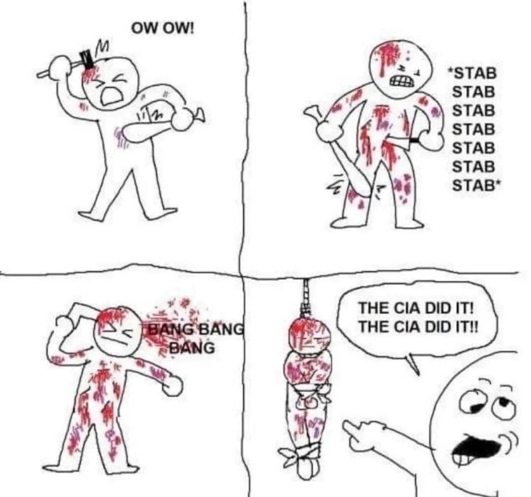 THE CIA DID IT THE CIA DID ITH 8