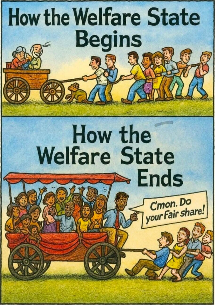 How the Welfare State Begins

How the Welfare State Ends

