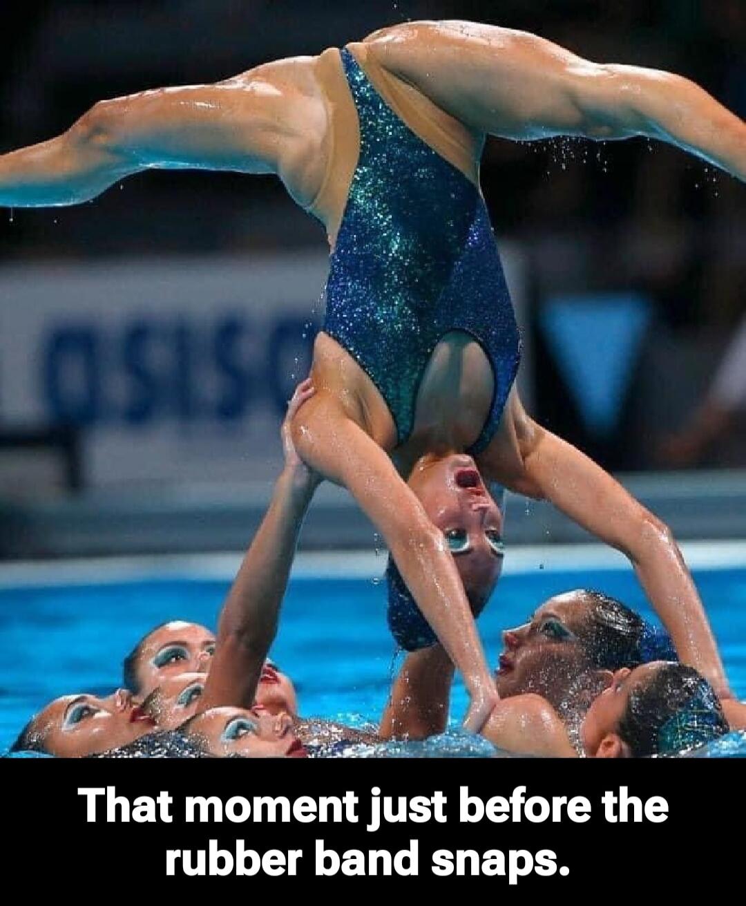 That moment just before the rubber band snaps.