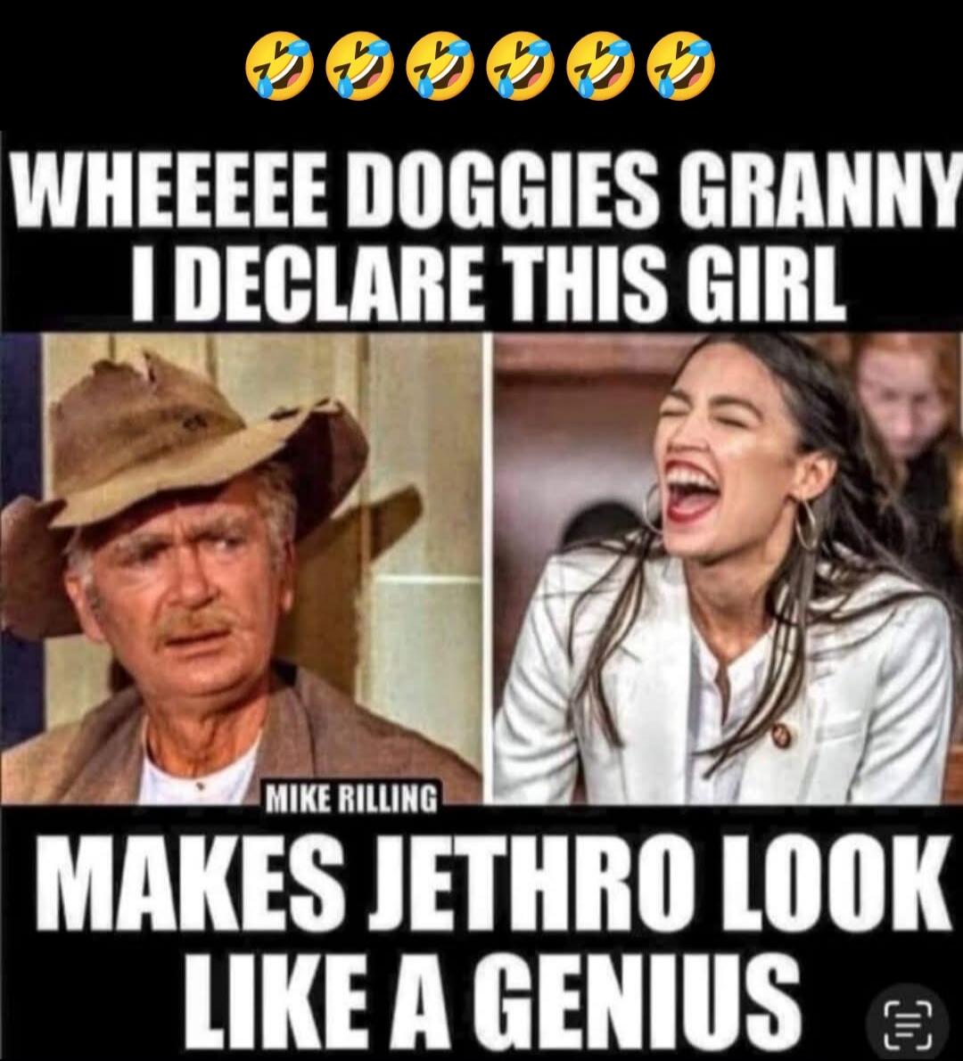 WHEEEE DOGGIES GRANNY I DECLARE THIS GIRL MAKES JETHRO LOOK LIKE A GENIUS