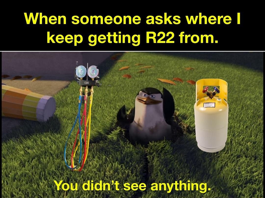 VLG ER I ER L EE R CRATUE G keep getting R22 from difdnv TR NANTRNER