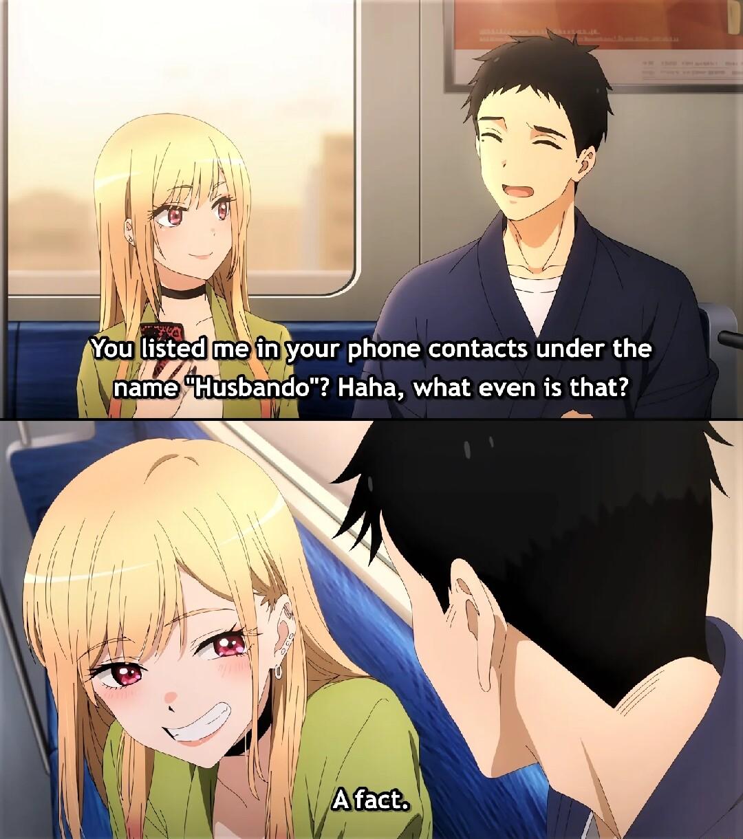 3 mejinjyour phone contacts under the namegiiusbando Haha what even i that