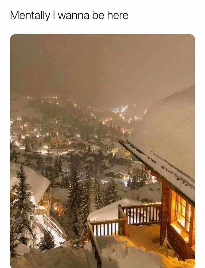 Mentally wanna be here