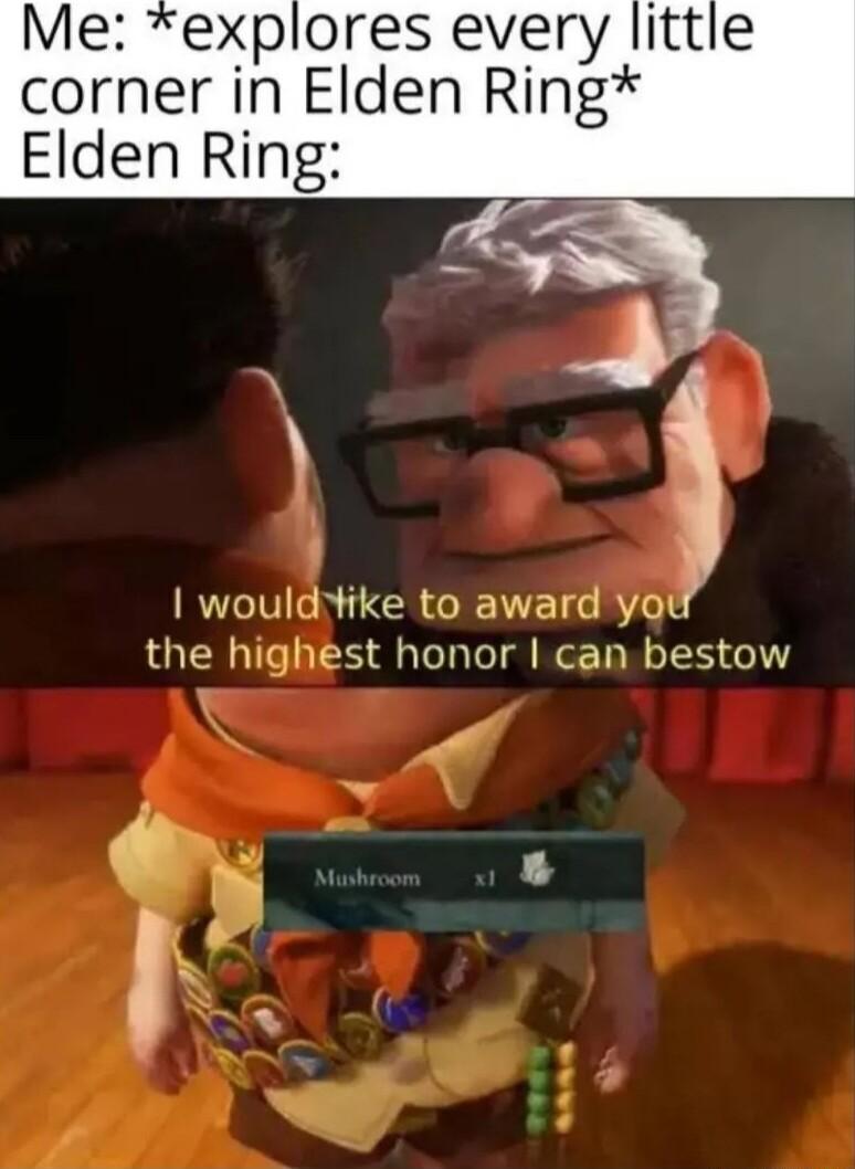 Me explores every corner in Elden Ring Elden Ring TV o NTEGCR R T B L the highest honor can bestow
