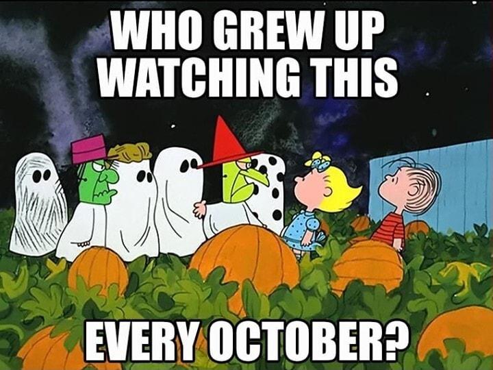 WHO GREW UP 3 WATCHING THIS EVERY OCTOBER