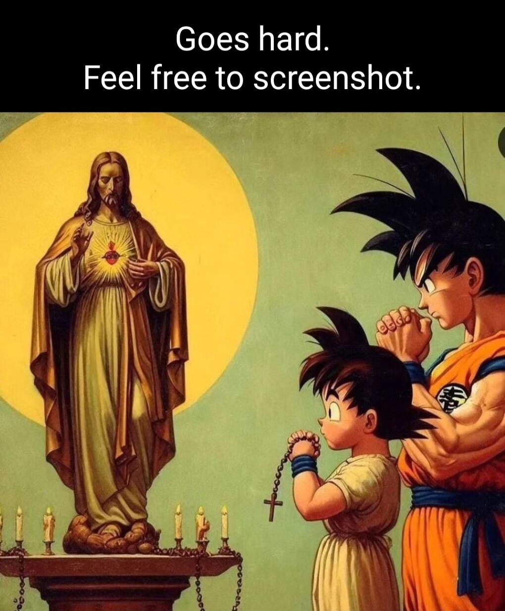 Goes hard Feel free to screenshot