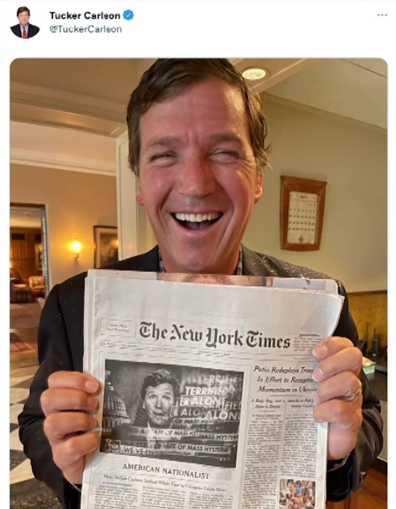 Tucker Carlson PTuckerCarlson