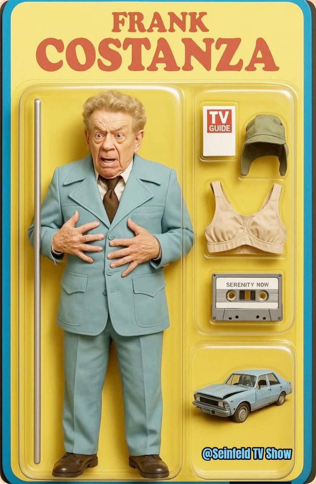 FRANK COSTANZA TV GUIDE SERENITY NOW @Seinfeld TV Show