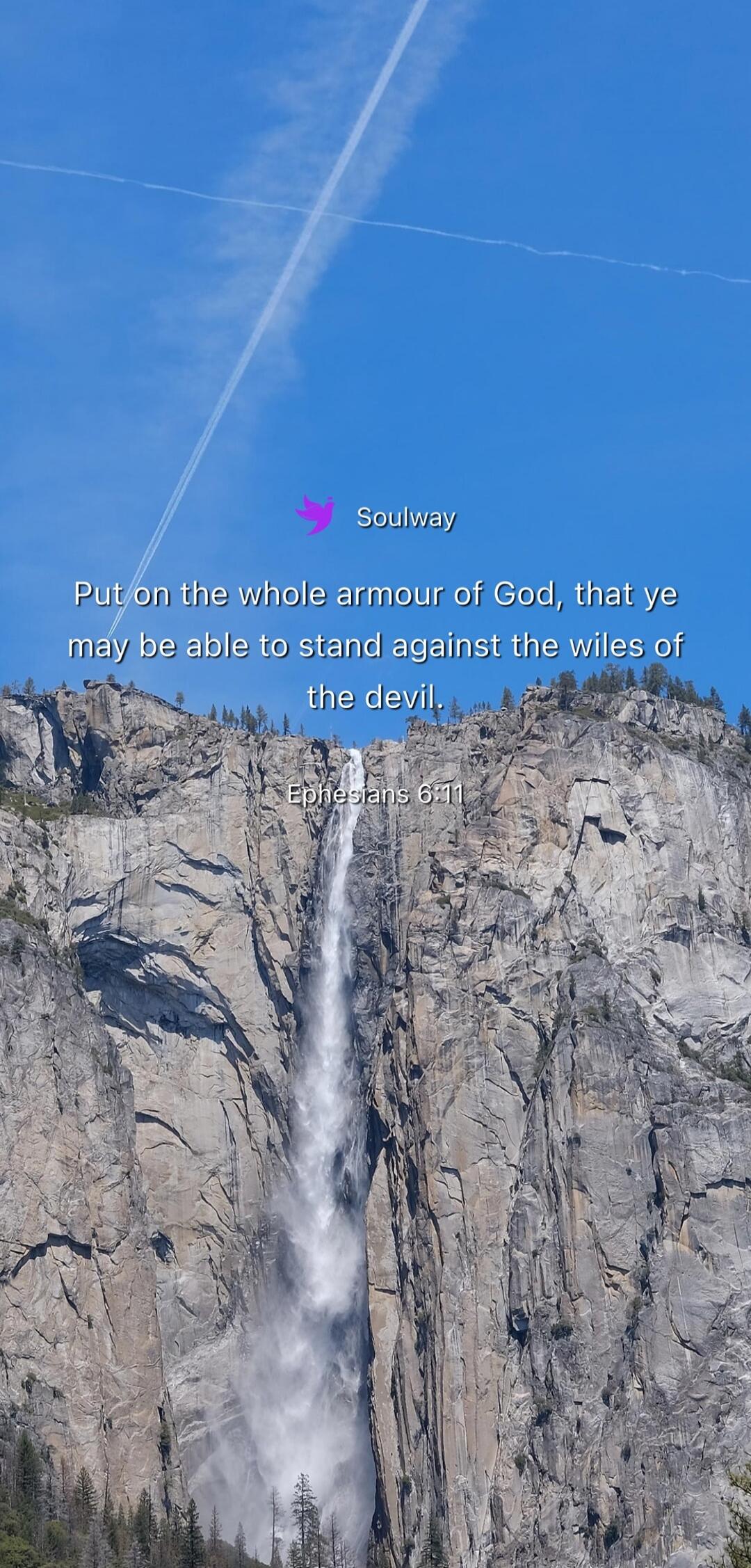 Soulway Put on the whole armour of God, that ye may be able to stand against the wiles of the devil. Ephesians 6:11