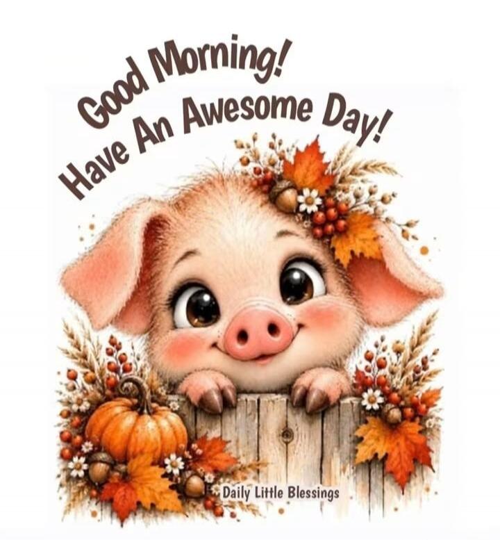 Good Morning! Have An Awesome Day! Daily Little Blessings