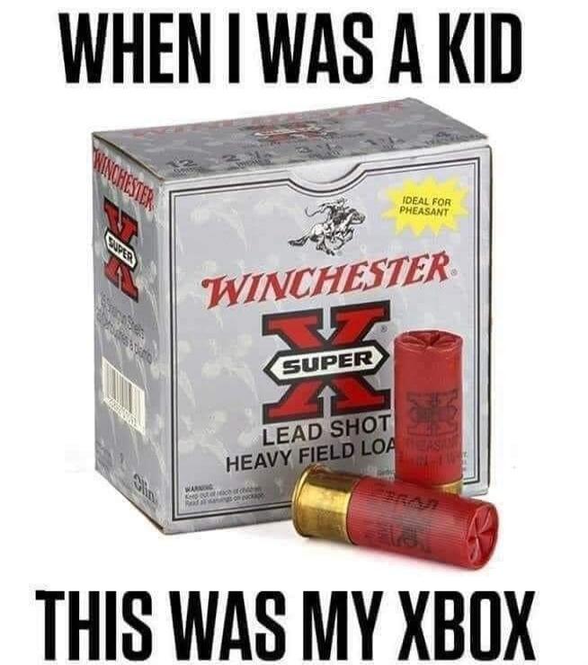 WHEN I WAS A KID THIS WAS MY XBOX. Winchester Super X Lead Shot Heavy Field Load. Ideal for Pheasant.