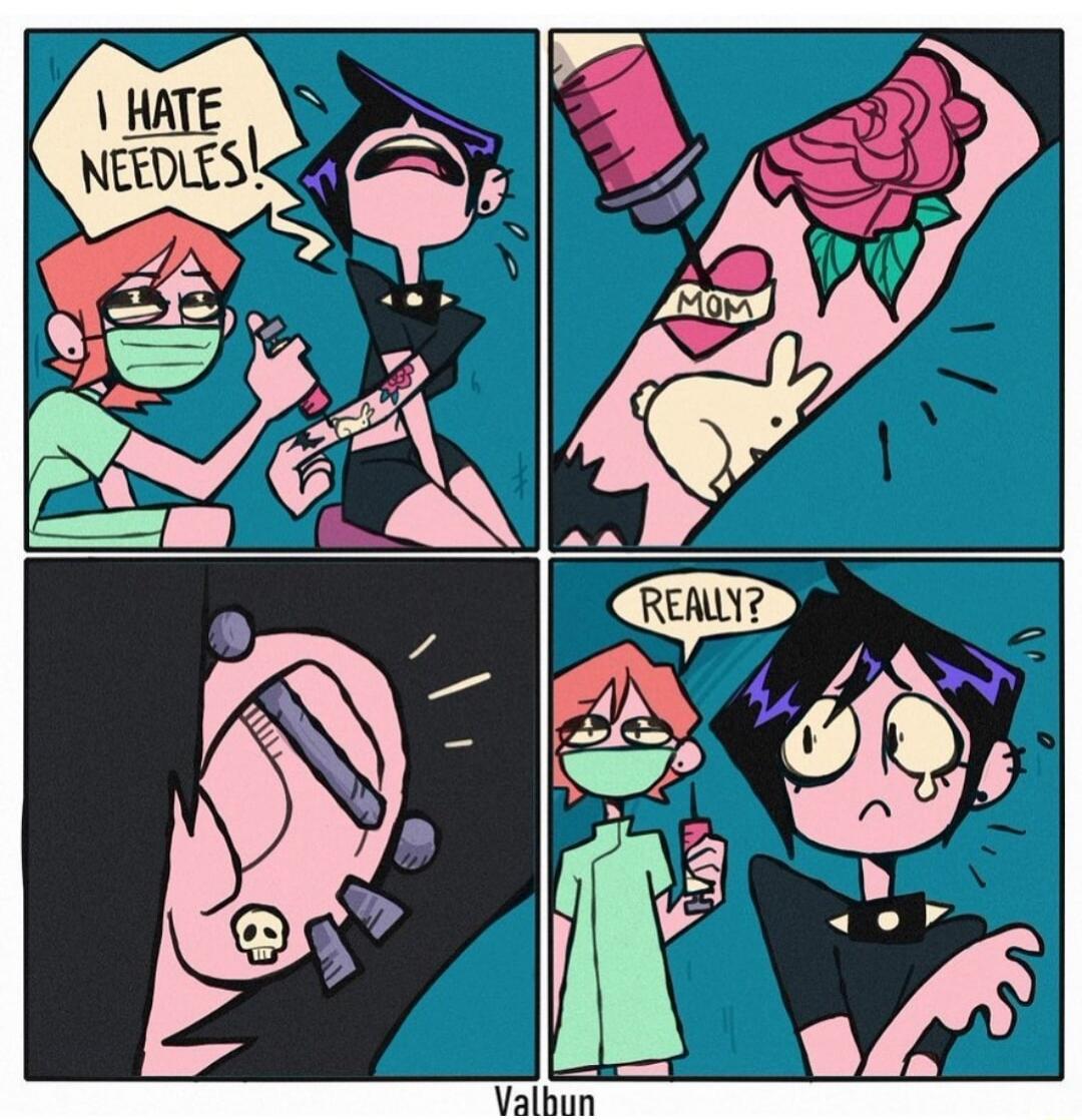 I HATE NEEDLES! MOM REALLY? Valbun