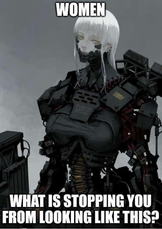 A WHAT IS STOPPING YOU FROM LOOKING LIKE THIS