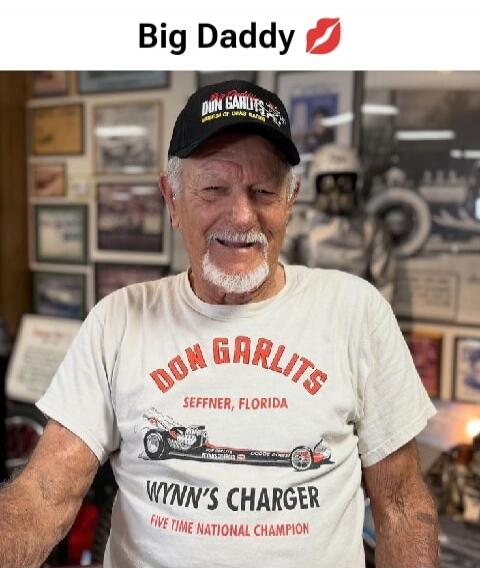 Big Daddy Don Garlits Seffner, Florida Wynn's Charger Five Time National Champion Don Garlits Museum of Drag Racing