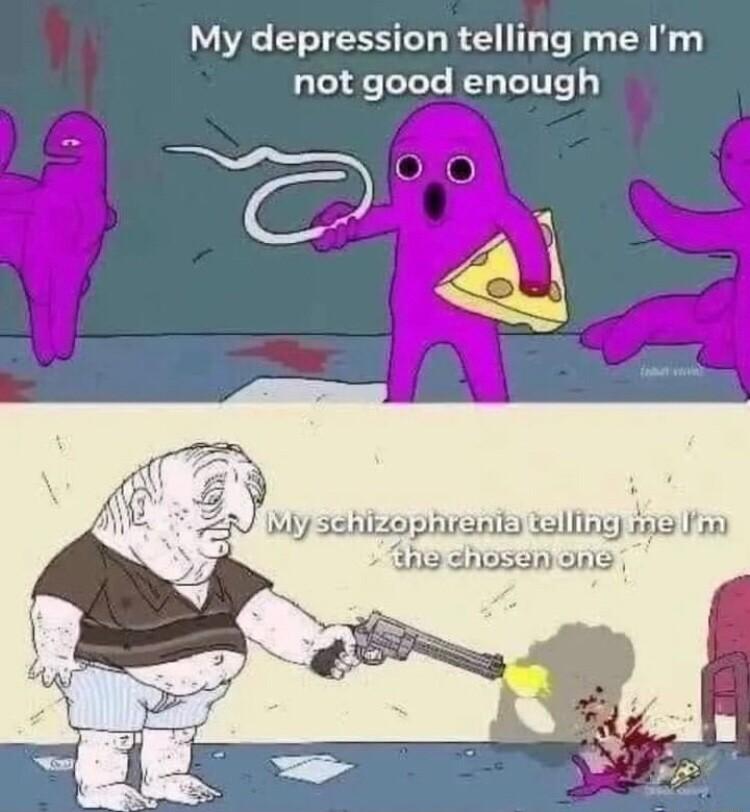 My depression telling me Im not good enough SOl