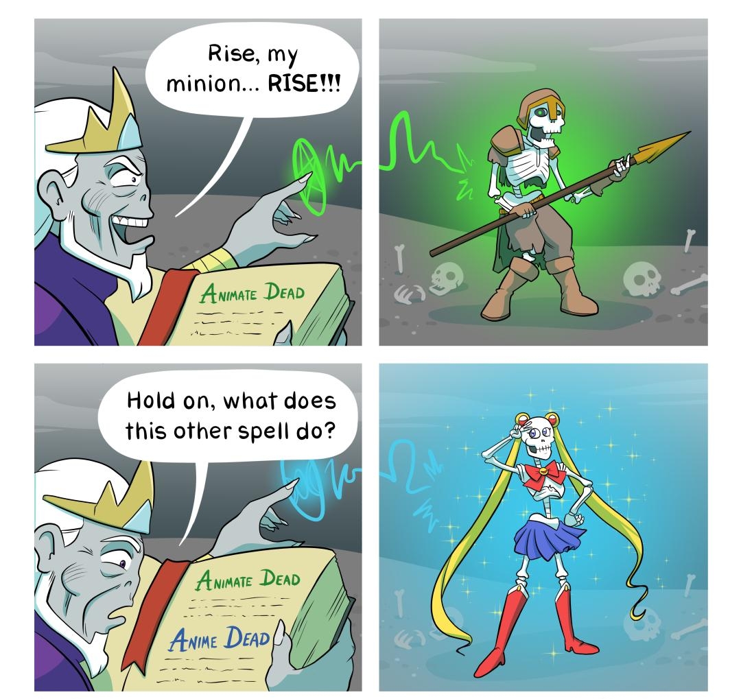 Rise my minion RISEN Hold on what does this other spell do