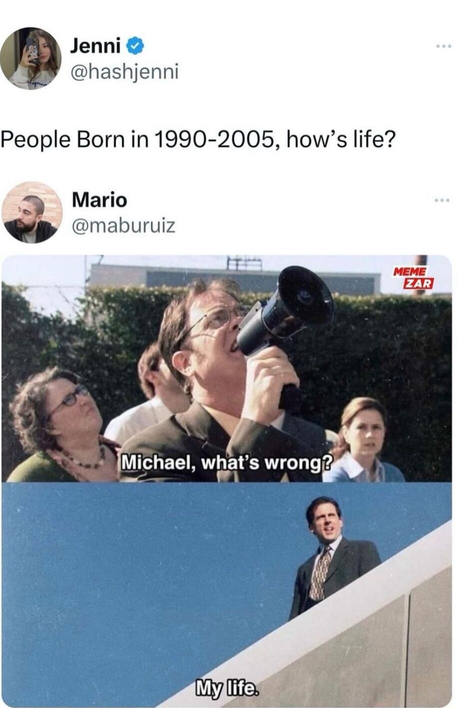 Jenni hashjenni People Born in 1990 2005 hows life 5 Mario maburuiz Tyl