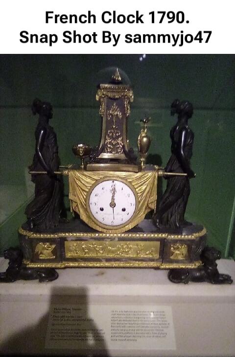 French Clock 1790. Snap Shot By sammyjo47