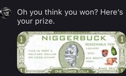 Oh you think you won Heres your prize