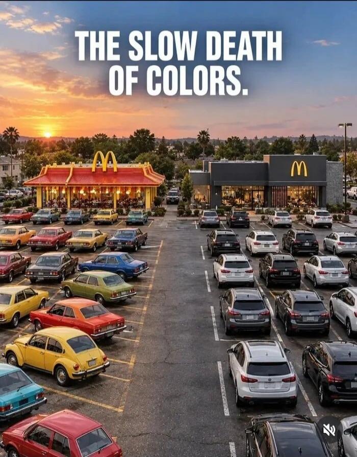 THE SLOW DEATH OF COLORS.