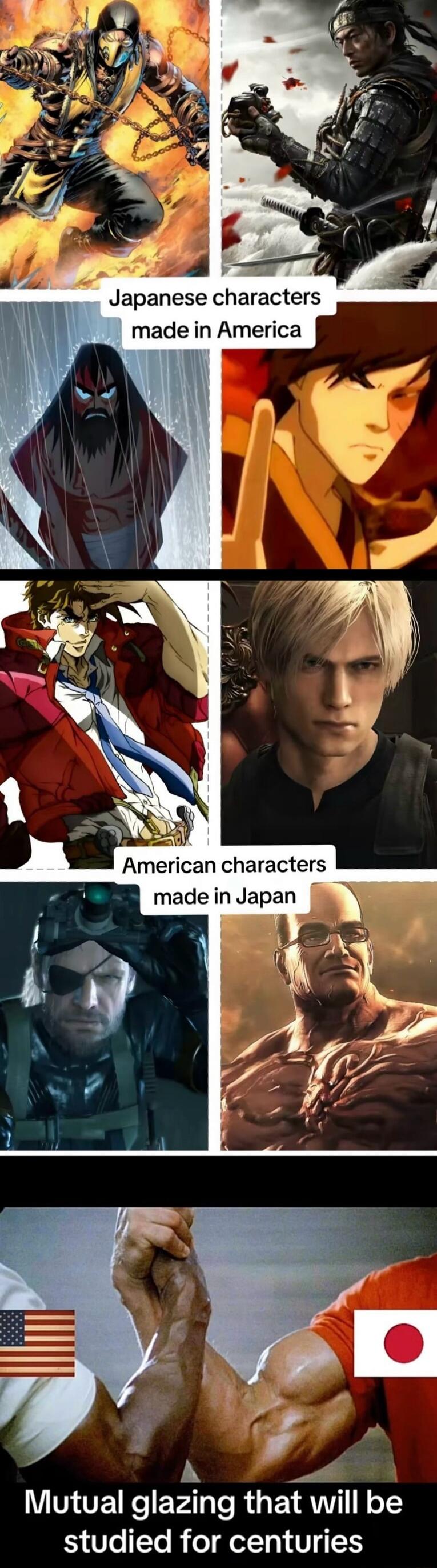 Japanese characters made in America
American characters made in Japan
Mutual glazing that will be studied for centuries