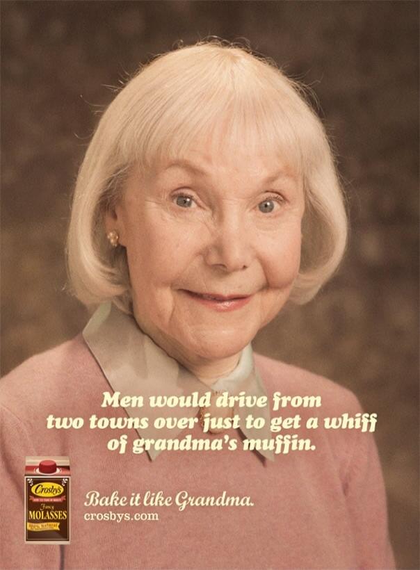 Men would drive from two towns over just to get a whiff of grandma's muffin. Crosby's Fancy Molasses. Bake it like Grandma. crosbys.com