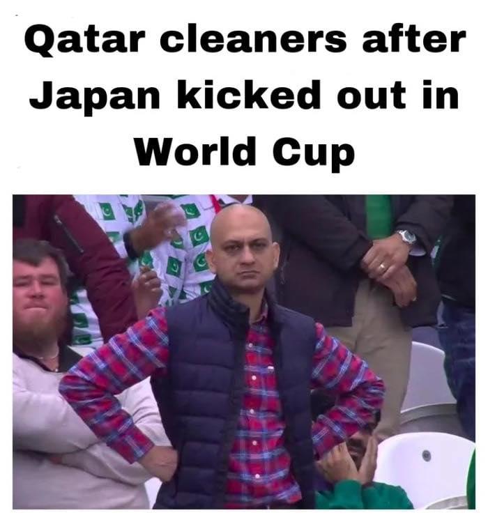 Qatar cleaners after Japan kicked out in World Cup