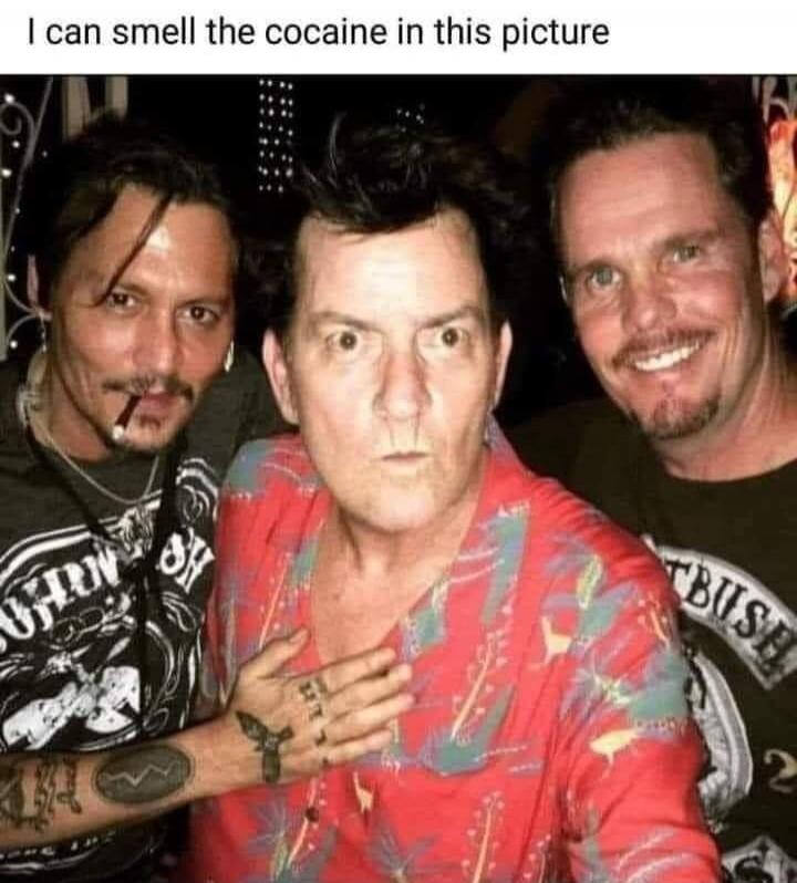 I can smell the cocaine in this picture