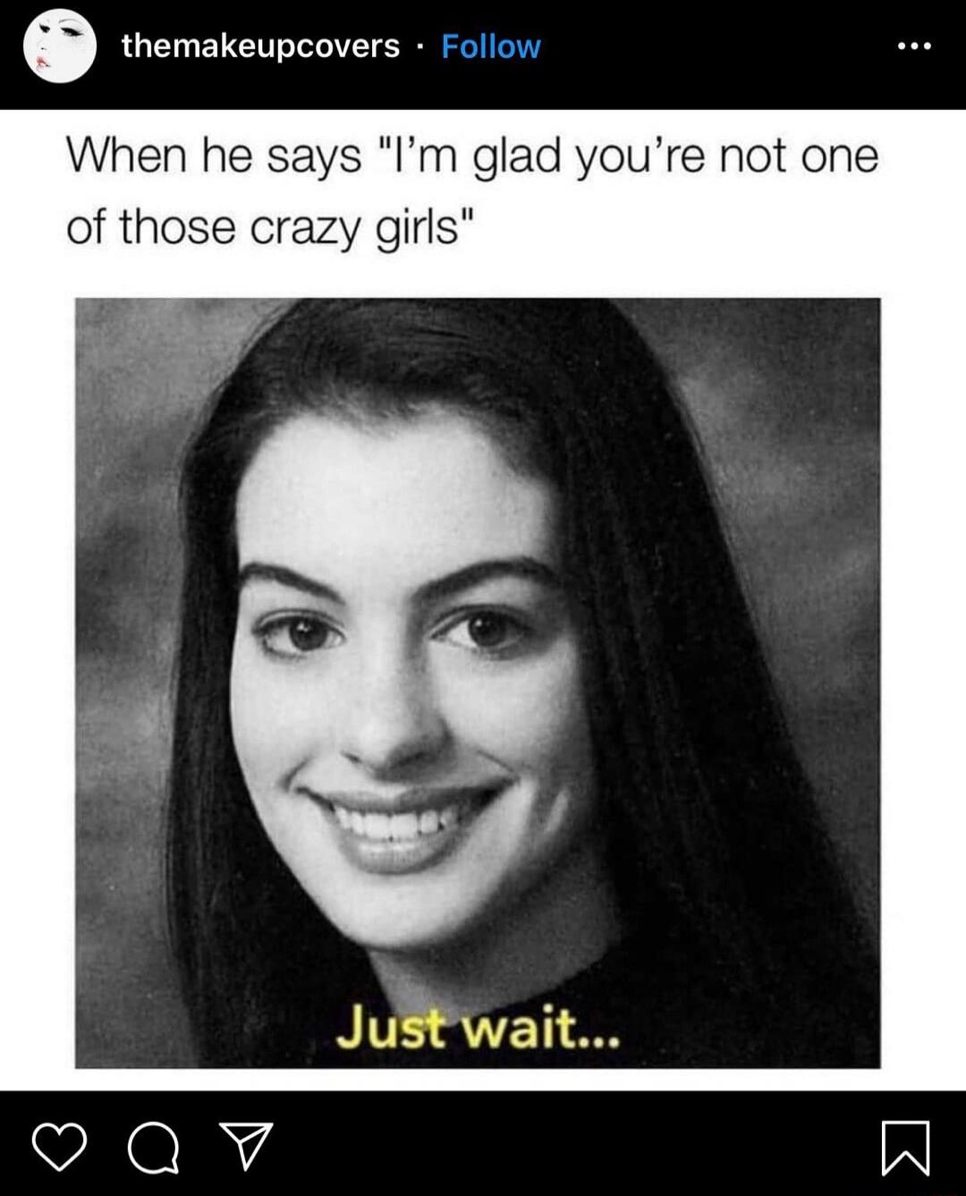 When he says 