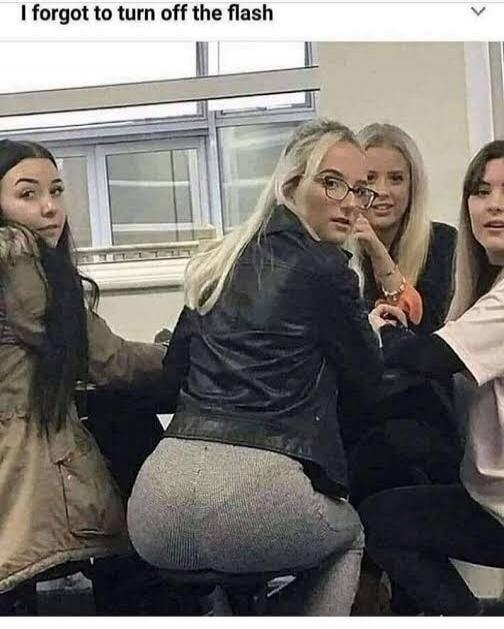 I forgot to turn off the flash